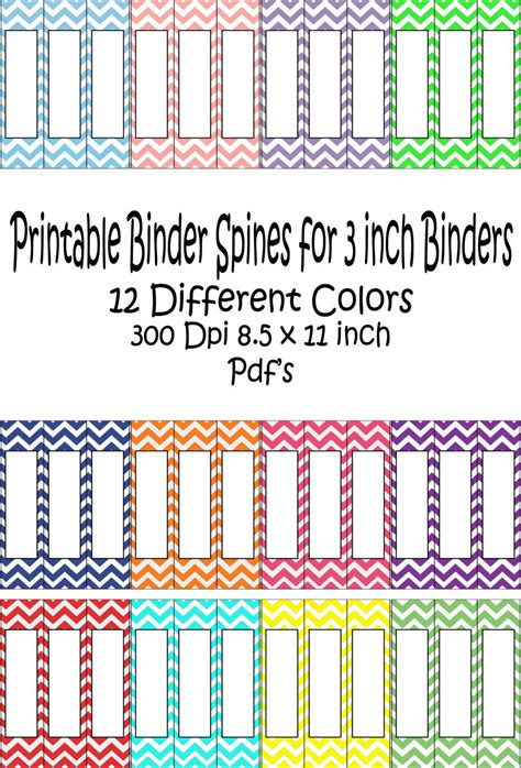 Free Editable Printable Binder Spines Printable Templates