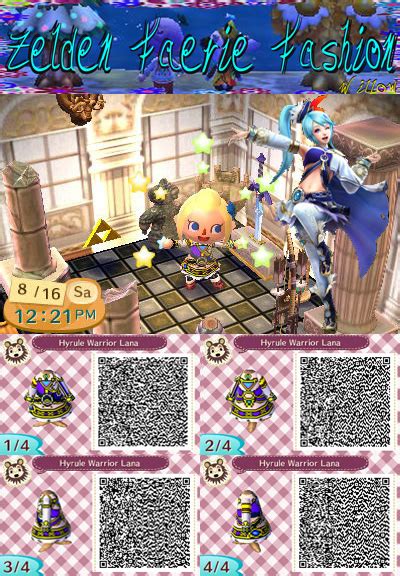 Edit this page and add a little something to make it just right. Hyrule Warriors Lana: Animal Crossing QR Code by ...