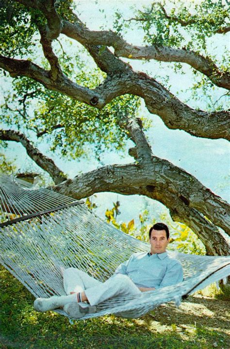 Rock Hudson In Hammock S Rare Vintage Japanese Movie Mag Clipping Minkshmink Collection