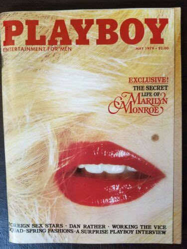 Mavin Playboy Magazine May Marilyn Monroe Michele Drake Very Fine