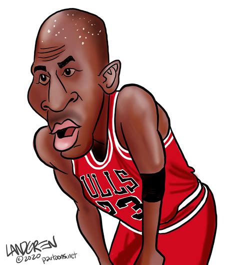 Michael Jordan Celebrity Caricatures Caricature Michael Jordan