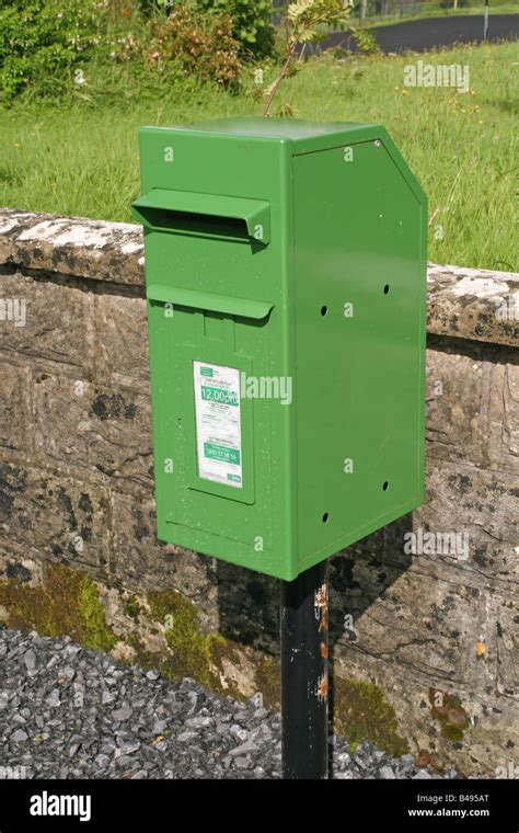 Post Box In Ireland Stock Photo Alamy