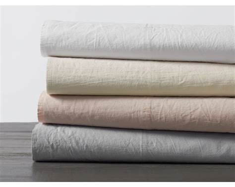 Organic Crinkled Percale™ Sheets Organic Bedding Coyuchi Percale Sheets