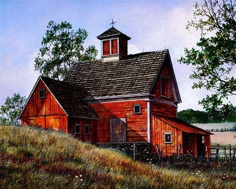 Barn Pictures Pictures To Paint Swan Painting Red Barn Painting