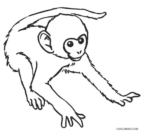 Coloring Pages Monkey Coloring Pages Kids