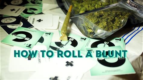 How To Roll A Blunt Youtube