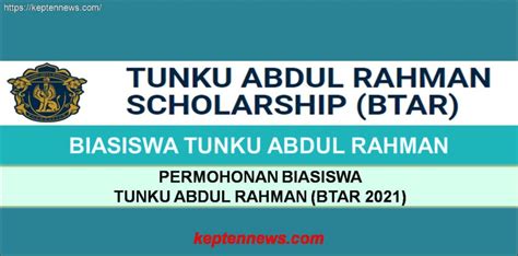 Check spelling or type a new query. Biasiswa Tunku Abdul Rahman:Cara Permohonan BTAR 2021 ...