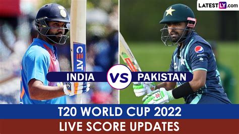 Cricket News Live Score Updates Of Ind Vs Pak T20 World Cup 2022