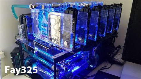 Epic Water Cooled Mining Rig Cmrs 69 Live Stream Youtube