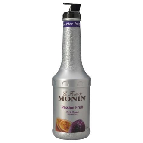 Monin Passion Fruit Puree 1 Liter 4 Per Case 4 1 Liter Harris