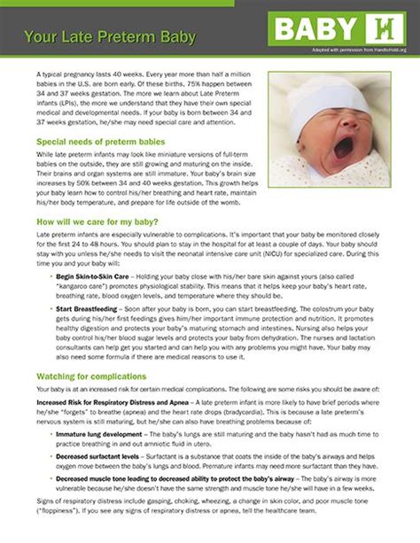Nicu Parent Education Resources Neonatal Nursing Neonatal Care