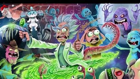 23 Incredible Rick And Morty Crossover Fan Art Creations