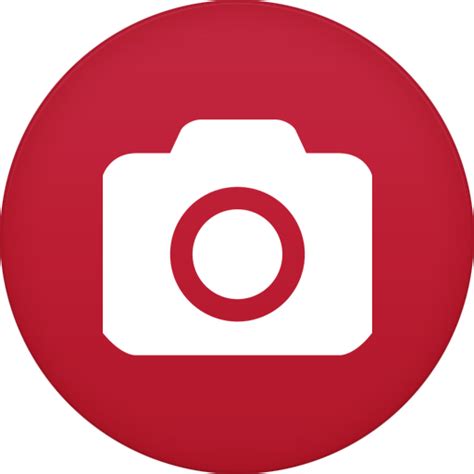 Camera Icon Circle Iconpack Martz90