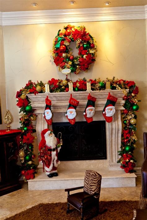 35 Christmas Fireplace Mantel Decoration Ideas That Youll Love