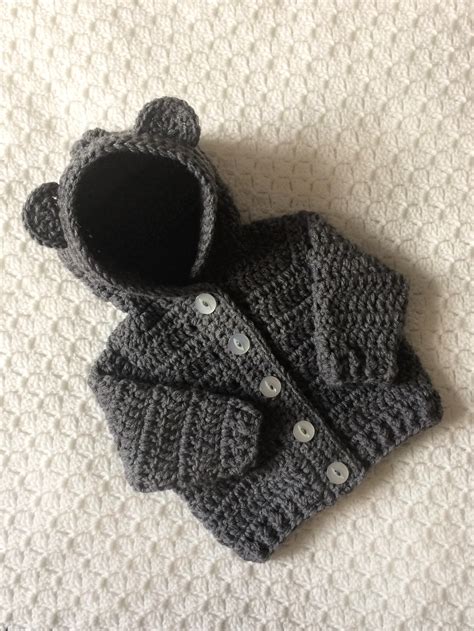 Baby Hoodie Crochet Pattern Adele Uyan Crochet