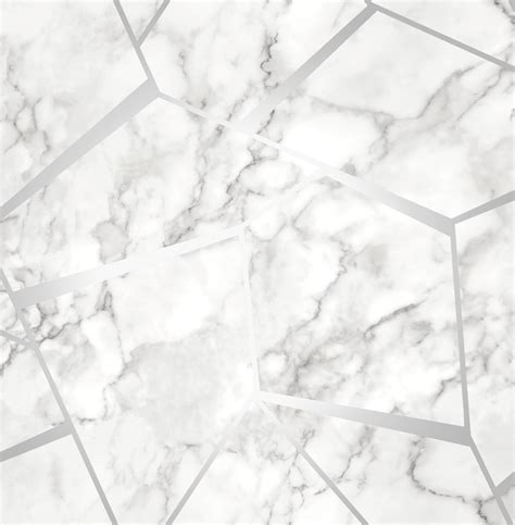 Fractal Geometric Marble Silver Fine Decor Fd42263 Wallpaper Sales