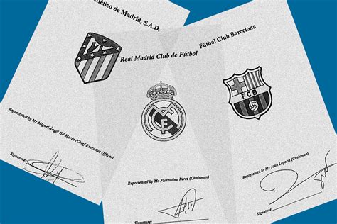 los detalles del contrato secreto de la superliga fútbol