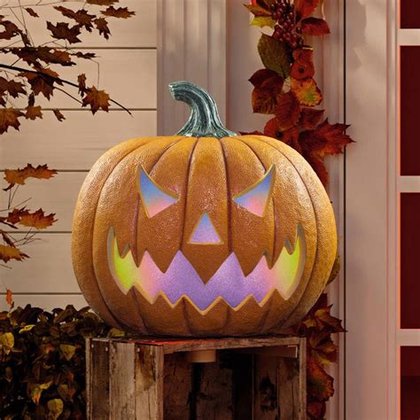 LED Halloween Pumpkin with Lights & Sounds in 2020 | Halloween pumpkins