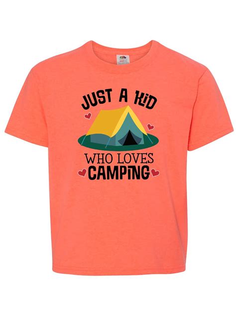 Camping T Summer Camp Youth T Shirt