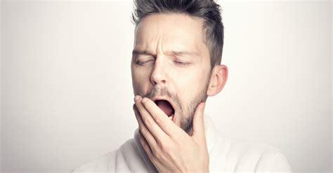 A Man Yawning · Free Stock Photo