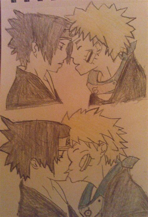 Naruto Kissing Sasuke 2 By Paramoreobsessed On Deviantart
