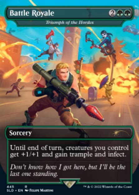 Magic The Gathering Fortnite Crossover Secret Lair Cards Spoilers Drop
