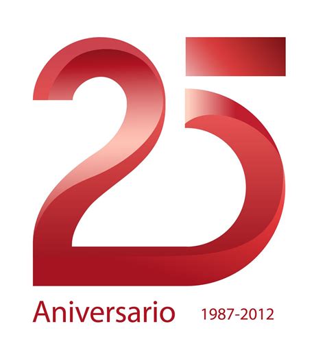 por y demers 25 aniversario logotipo del aniversario diseño de logotipos logotipos creativos