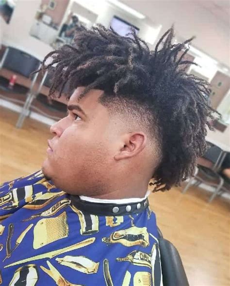 The skin fade haircut, also known as a zero fade and bald fade, is a very trendy and popular men's taper fade cut. 10 Dreadlock Fade Haircuts for The Current Season (2021 ...