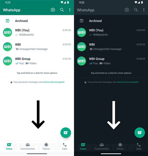 Whatsapp Android Beta Users Get Their First Look At The Refreshed Ios