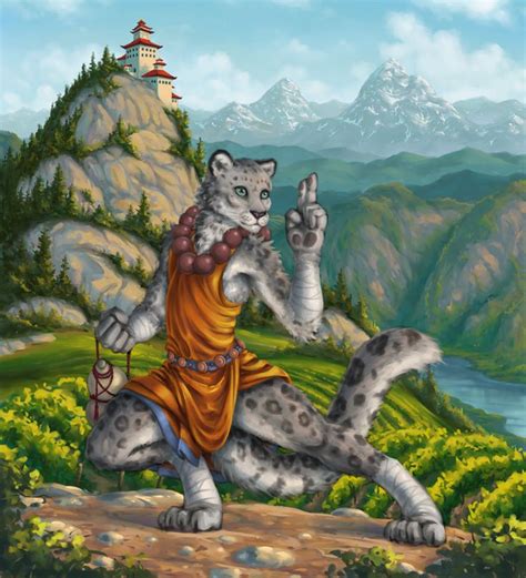Tabaxi Monk 2 By Choedan Kal On Deviantart Furry Art Dungeons And