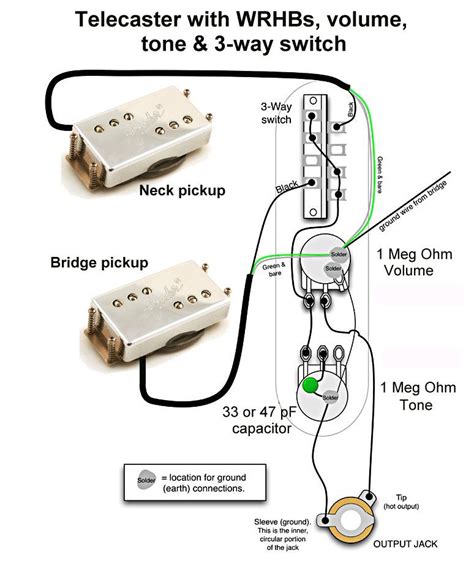 Wiring diagram for 2 humbuckers 2 tone 2 volume 3 way switch i e from telecaster wiring diagram humbucker single coil , source:pinterest.com so, if you wish to get all of these great images about (unique telecaster wiring diagram humbucker single coil ), just click save link to store these pics. Fender 72 Telecaster Deluxe Wiring Diagram - Wiring Diagram & Schemas
