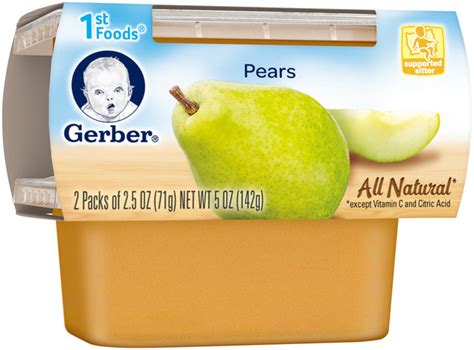 Gerber® 1st Foods® Pear Baby My Commissary My Military Savings