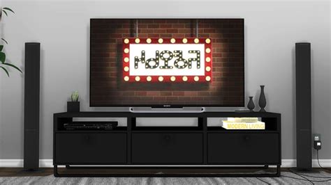 Sony Led Tv Stand Version By Mxims Liquid Sims