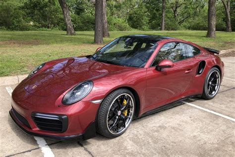 2017 Porsche 911 Turbo S Coupe For Sale On Bat Auctions Sold For