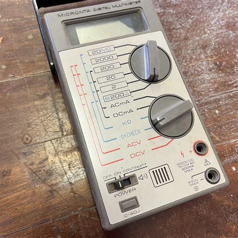 Micronta Digital Multimeter