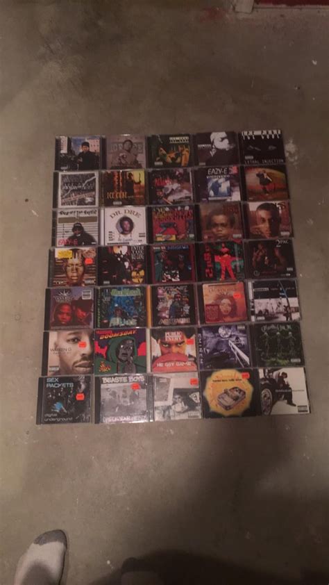 Decided To Put My 90s Raphip Hop Cds Together A Lot Of Dope Albums On