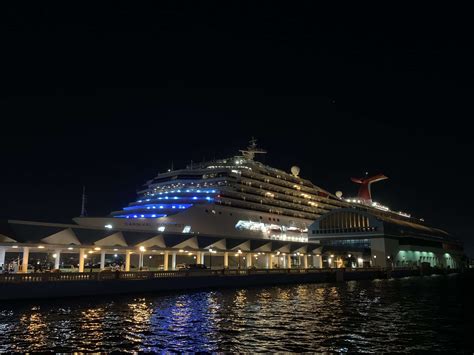 Cruise Ship At Night The Common Traveler