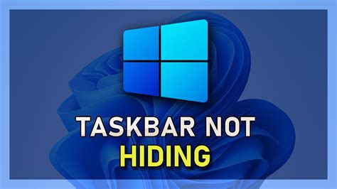 How To Fix Taskbar Not Hiding In Fullscreen Mode In Windows 10 Youtube