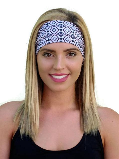Clover Yoga Headband Spandex Headband Athletic Headband Fitness