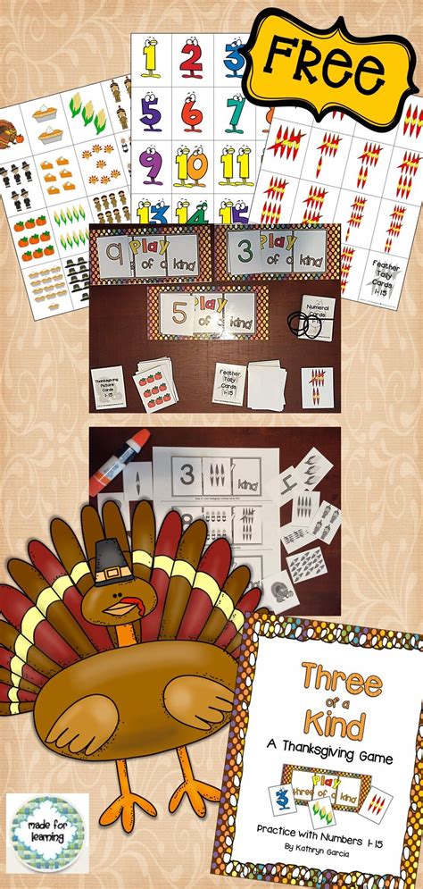 Maybe you would like to learn more about one of these? Numbers 1-15 Thanksgiving Practice FREE | Thanksgiving ...