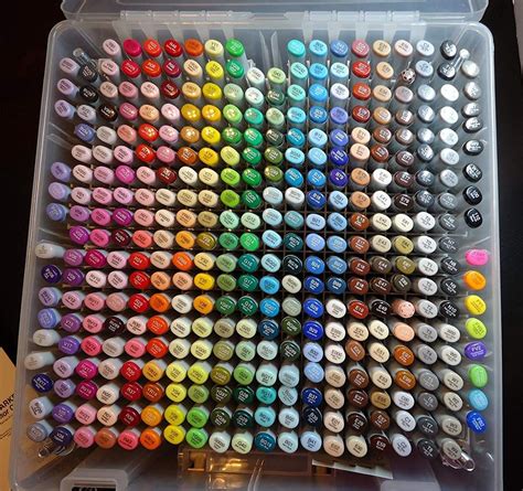 All The 340 Something Copic Markers A Set For Those Who Can Afford It
