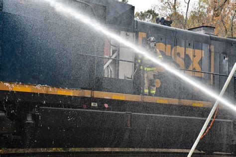 Train Engine Catches Fire Walterboro Live