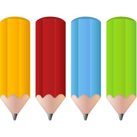Unleash Your Creativity With 10 Colored Pencil Cliparts Clipart Library