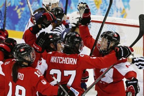 Canadas Womens Hockey Team Rallies To Take Down Rival Americans