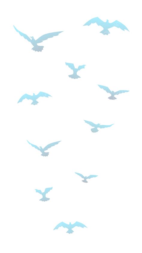 Burung Biru Terbang Di Langit Vektor Burung Terbang Burung Di Langit