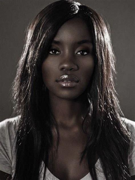 Beautiful African Women Dark Skin Women