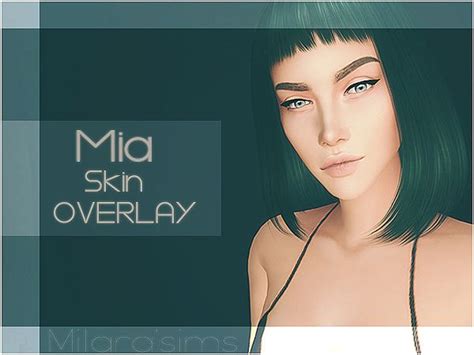 Milarasims Mia Skin Overlay The Sims 4 Skin Sims 4 Sims