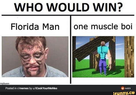 Florida Man I One Muscle Boi Ifunny