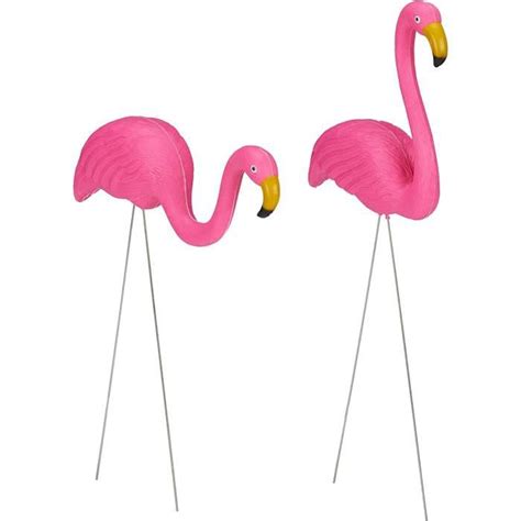 Lot De Flamants Roses D Co De Jardin Adorable Charme Tropical