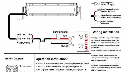 light bar wiring diagram